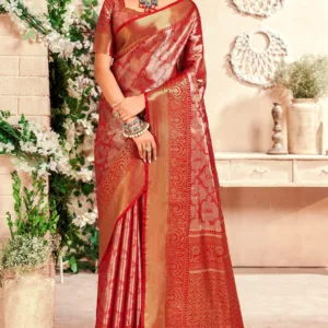 Water Spell Glory Kanjivaram Silk Saree
